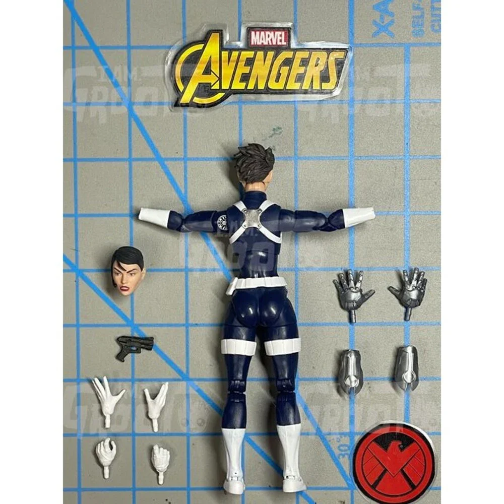 Marvel Legends Quake Maria Hill Action Figure Controller SHIELD S.H.I.E.L.D E